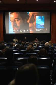 Interior da sala da Casa de Cinema de Coimbra